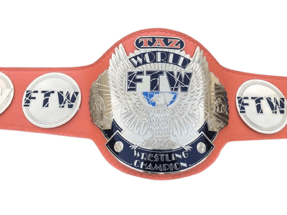 New TAZ FTW Heavyweight Championship Wrestling Leather BeltChampionship BeltWWF Belt