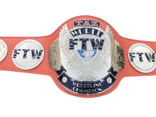 New TAZ FTW Heavyweight Championship Wrestling Leather BeltChampionship BeltWWF Belt