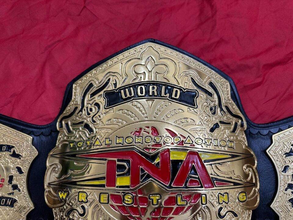 New TNA WORLD Wrestling Championship Title Belt - WWF Belt