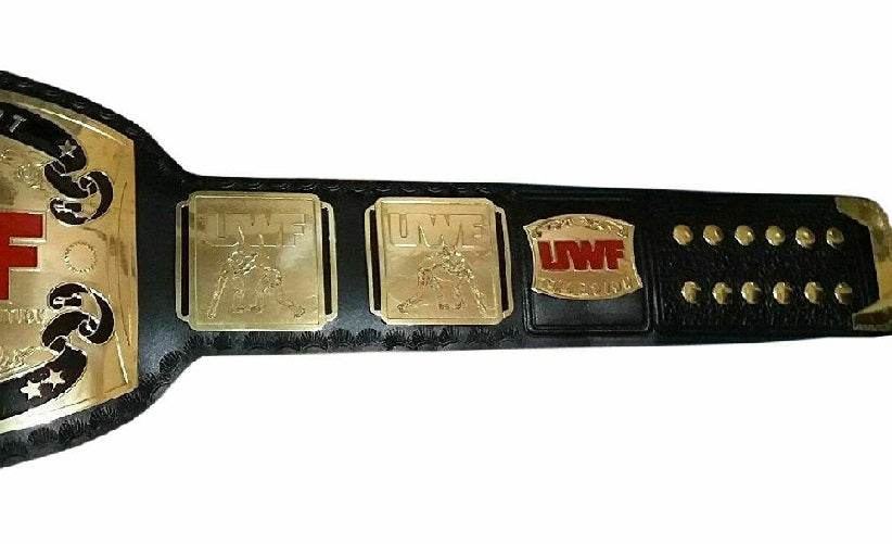 New UWF Heavyweight Championship Leather Belt - WWF Belt