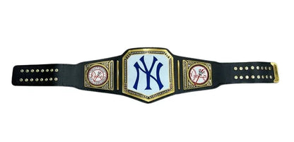 New York NY Yankees 27X MLB World Series Championship Belt - WWF Belt