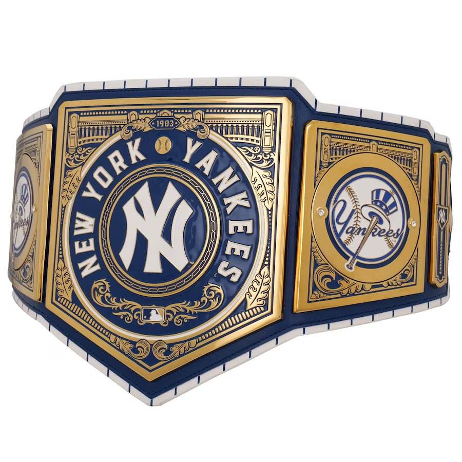 New York Yankees WWE Championship Replica Title Belt - WWF Belt
