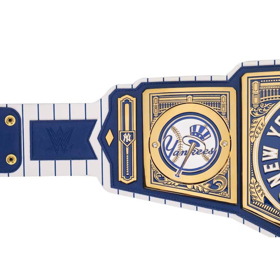 New York Yankees WWE Championship Replica Title Belt - WWF Belt