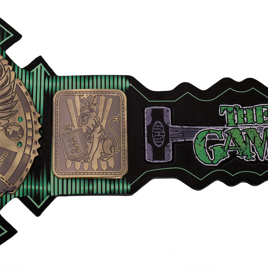 WWE Triple H 30 Years The Game Attitude Era Championship Title Belt.