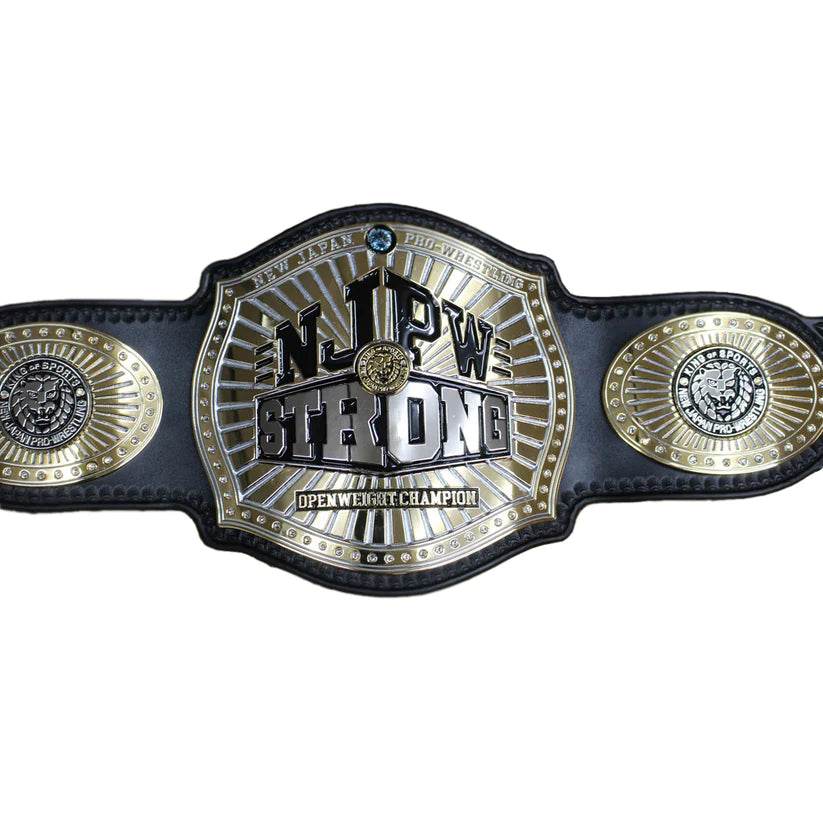NJPW Strong Openweight Wrestling Championship Title Belt - WWF Belt