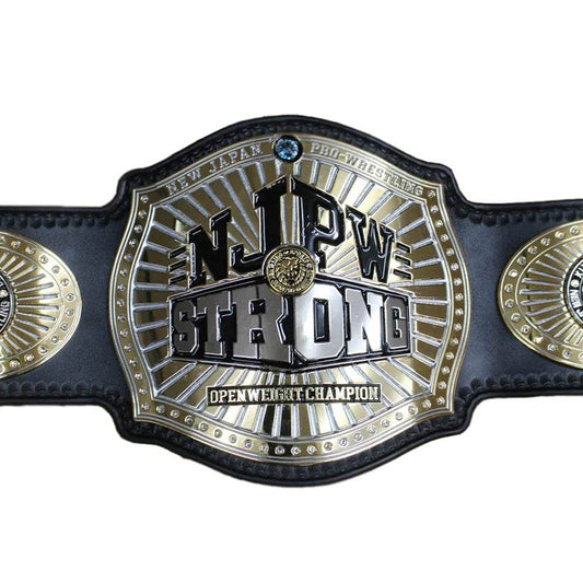 NJPW Strong Openweight Wrestling Championship Title Belt - WWF Belt