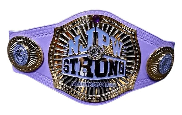 NJPW Strong Women’s Championship Replica Title Belt - WWF Belt