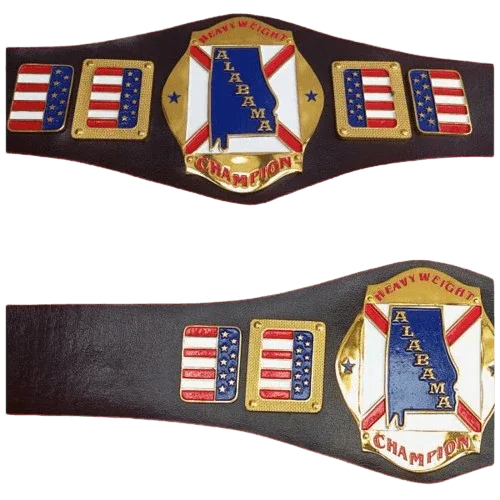 NWA Alabama Heavyweight Championship Replica Title Belt - WWF Belt