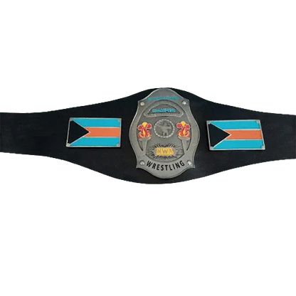 NWA Bahama Island Wrestling Heavyweight Champion Title Belt - WWF Belt