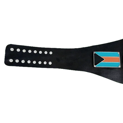 NWA Bahama Island Wrestling Heavyweight Champion Title Belt - WWF Belt