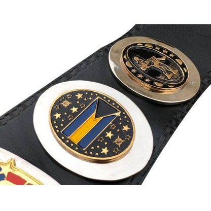 NWA Bahamas Bahamian Heavyweight Wrestling Championship Belt - WWF Belt