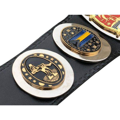 NWA Bahamas Bahamian Heavyweight Wrestling Championship Belt - WWF Belt
