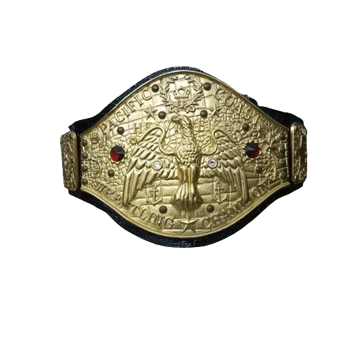 NWA Canadian Pacific Coast Classy Champion Replica Title Belt - WWF Belt