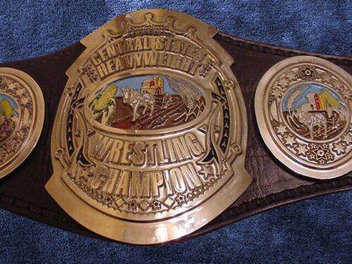 NWA Classic Central States Heavyweight Championship Belt - WWF Belt