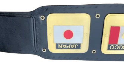 NWA Domed Globe World Wrestling Championship Replica Tittle Belt - WWF Belt