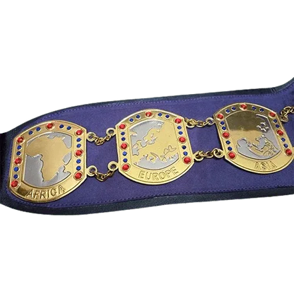 NWA International Tag Team Wrestling Championship Replica Belt - WWF Belt