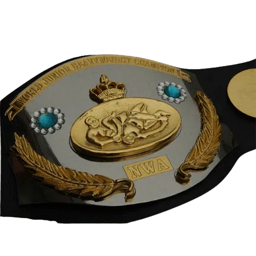 NWA Jr. World International Heavyweight Wrestling Champion Belt - WWF Belt