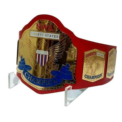 NWA Liberty States Championship Replica Title Belt - WWF Belt