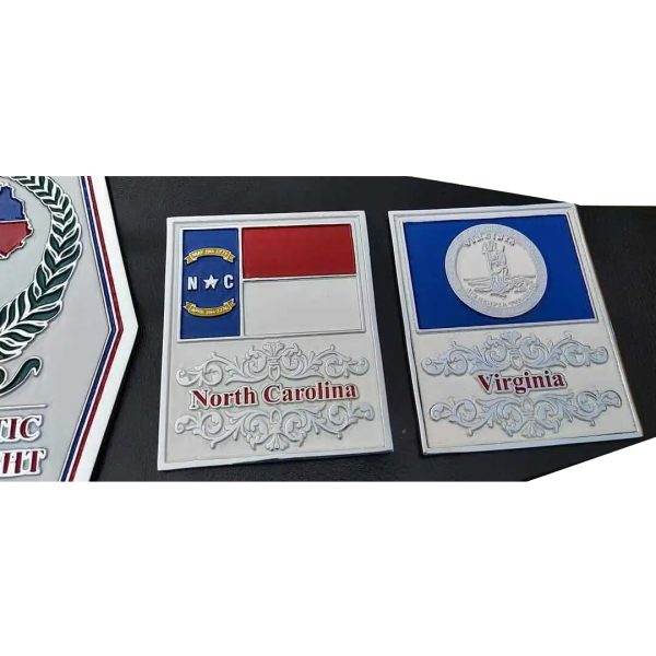NWA Mid Atlantic Heavyweight Wrestling Championship Title Belt - WWF Belt