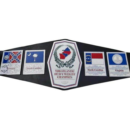 NWA Mid Atlantic Heavyweight Wrestling Championship Title Belt - WWF Belt
