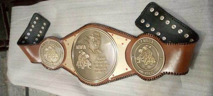 NWA North American Heavyweight Title Tri State Mid South Champion Belt - WWF Belt