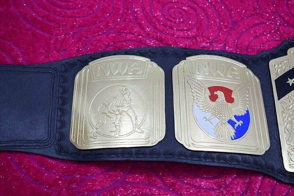 Nwa North American Heavyweight Wrestling Champion Title Belt - WWF Belt