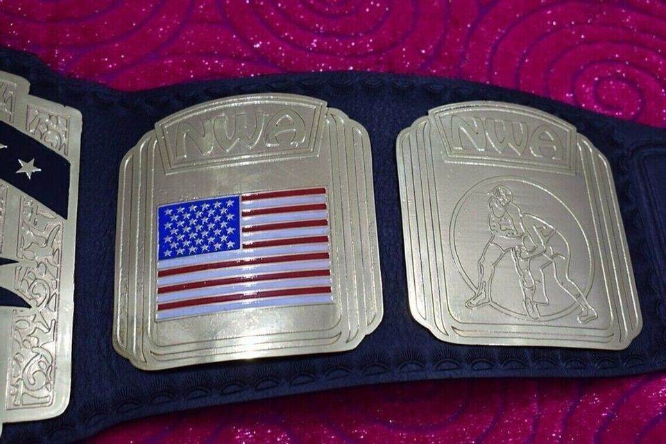 Nwa North American Heavyweight Wrestling Champion Title Belt - WWF Belt