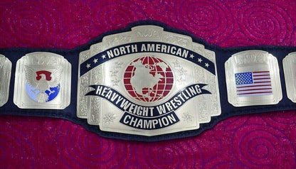 Nwa North American Heavyweight Wrestling Champion Title Belt - WWF Belt