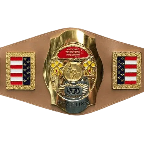 NWA Old School United States Television Wrestling Champion Belt - WWF Belt
