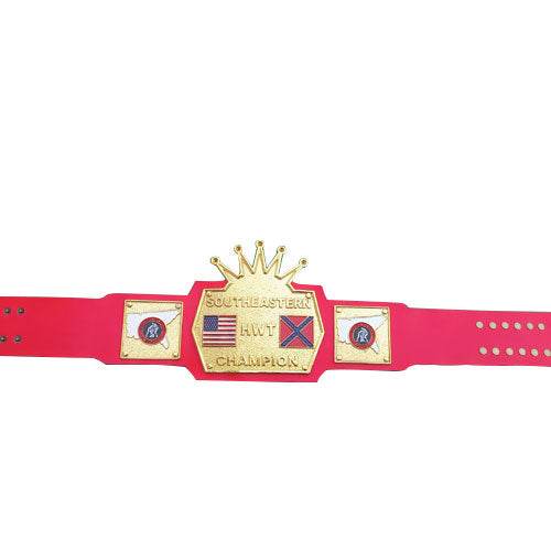 NWA Southeastern Tag Championship Title Belt Jerry Stubbs - WWF Belt