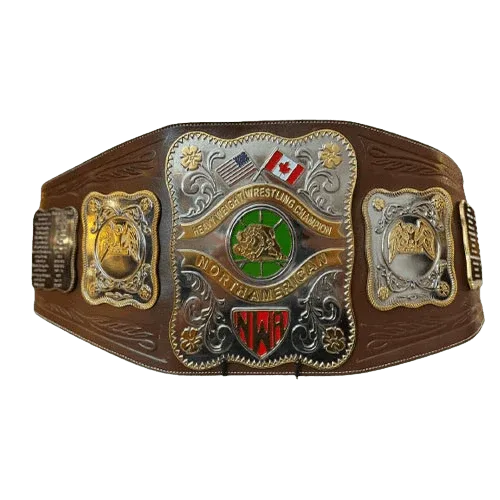 NWA Stampede North American Heavyweight Championship Belt - WWF Belt