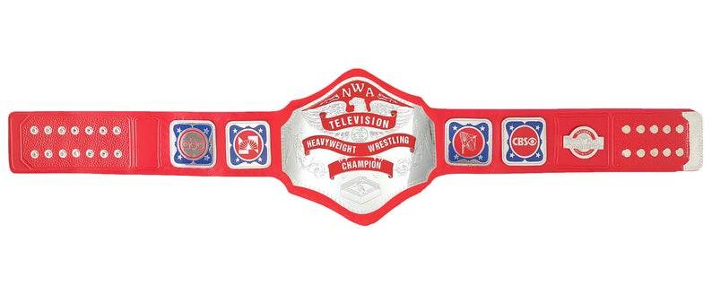 NWA Television Heavyweight Wrestling Championship Title Belt - WWF Belt