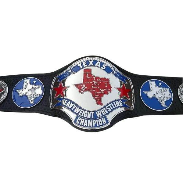 NWA Texas Heavyweight Wrestling Championship Title Belt - WWF Belt