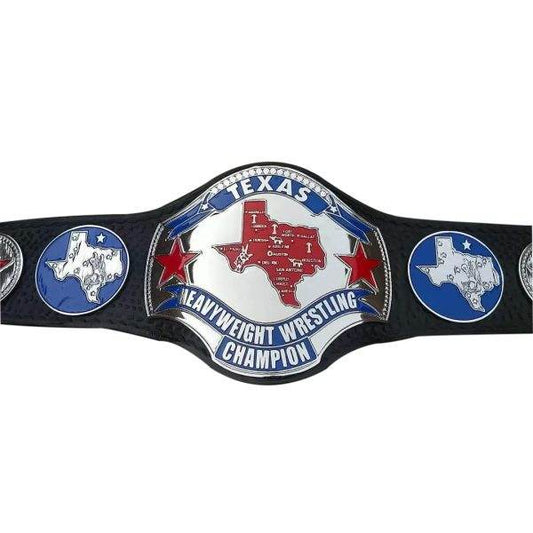 NWA Texas Heavyweight Wrestling Championship Title Belt - WWF Belt