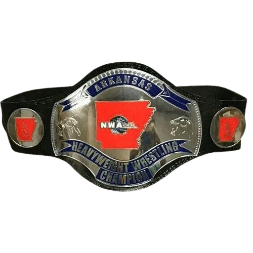 NWA Tri-State Arkansas Wrestling Champion Belt Alfred Williams - WWF Belt