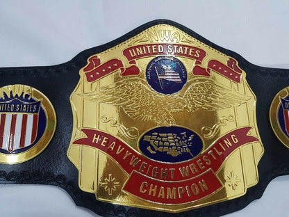 NWA United States Heavyweight Wrestling Championship Title Belt - WWF Belt