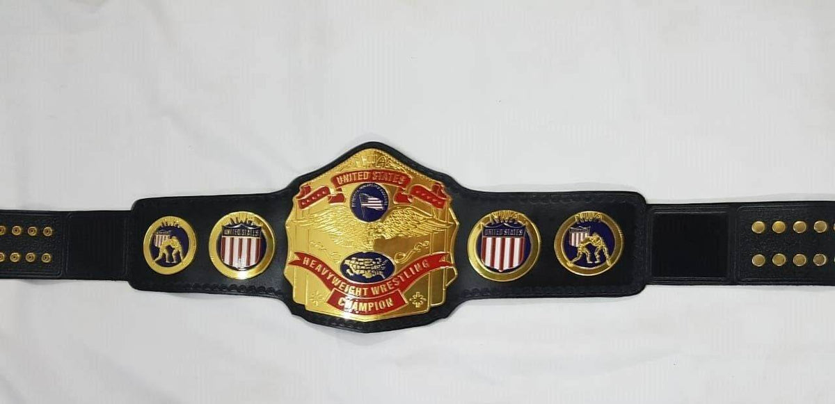 NWA United States Heavyweight Wrestling Championship Title Belt - WWF Belt