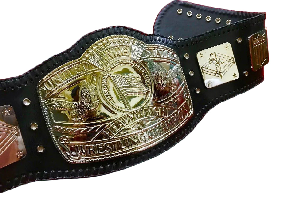 NWA United States Heavyweight Wrestling Championship Title Belt - WWF Belt