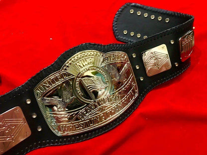 NWA United States Heavyweight Wrestling Championship Title Belt - WWF Belt