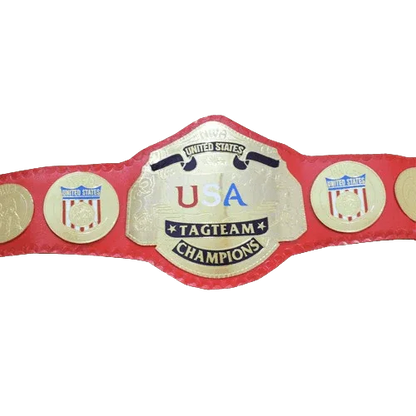 NWA United States Tag Team Championship Replica Title Belt - WWF Belt