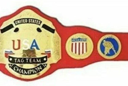 NWA United States Wrestling Tag Team Championship Title Belt - WWF Belt