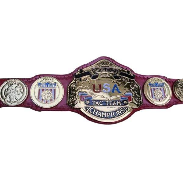 NWA USA Tag Team Wrestling Championship Belt - WWF Belt