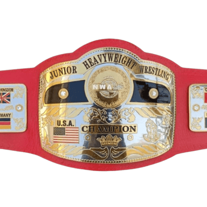 NWA World Junior Heavyweight Championship Replica Title Belt - WWF Belt