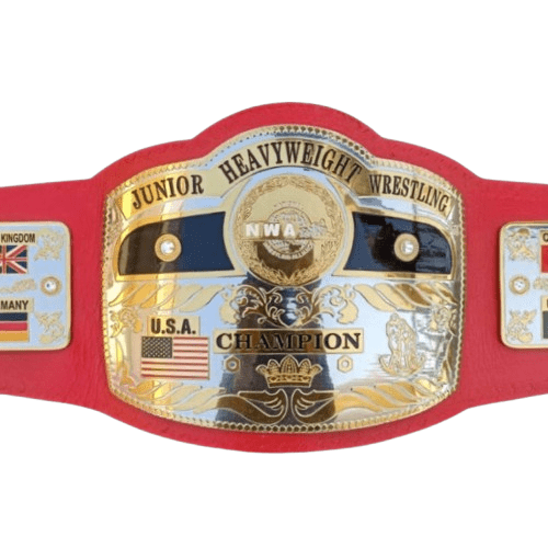 NWA World Junior Heavyweight Championship Replica Title Belt - WWF Belt