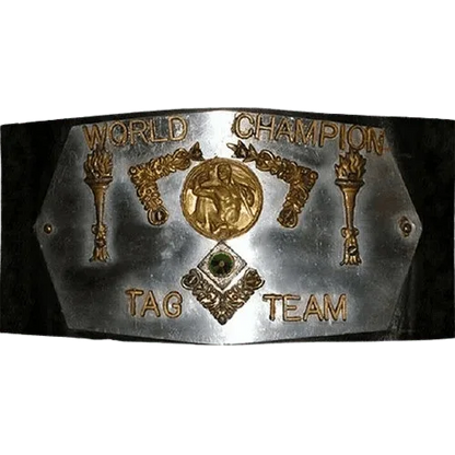 NWA World Tag Team Championship Belt Detroit version Blackjacks - WWF Belt