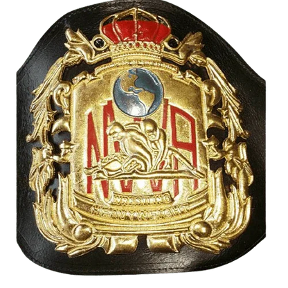 NWA Wrestling Champion Belt Gene Kiniski Dory Funk Jr. Old World - WWF Belt