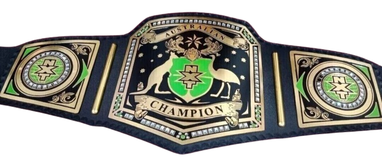 WWE NXT Australian Heavyweight Championship Title Belt