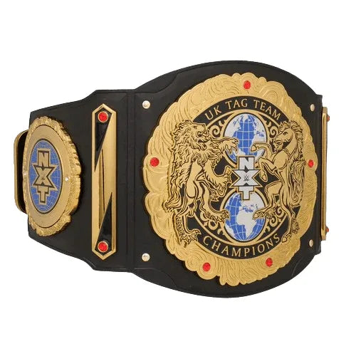 NXT United Kingdom Tag Team Wrestling Championship Title Belt - WWF Belt