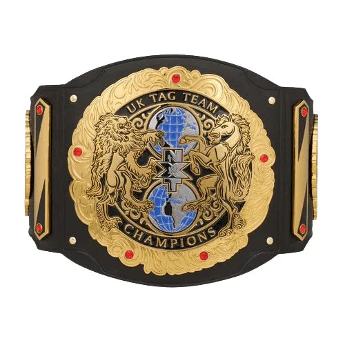 NXT United Kingdom Tag Team Wrestling Championship Title Belt - WWF Belt
