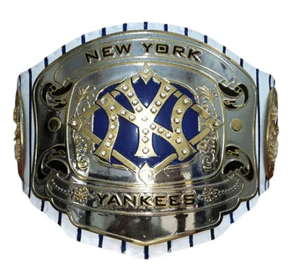 NY New York Yankees Championship Belt - WWF Belt
